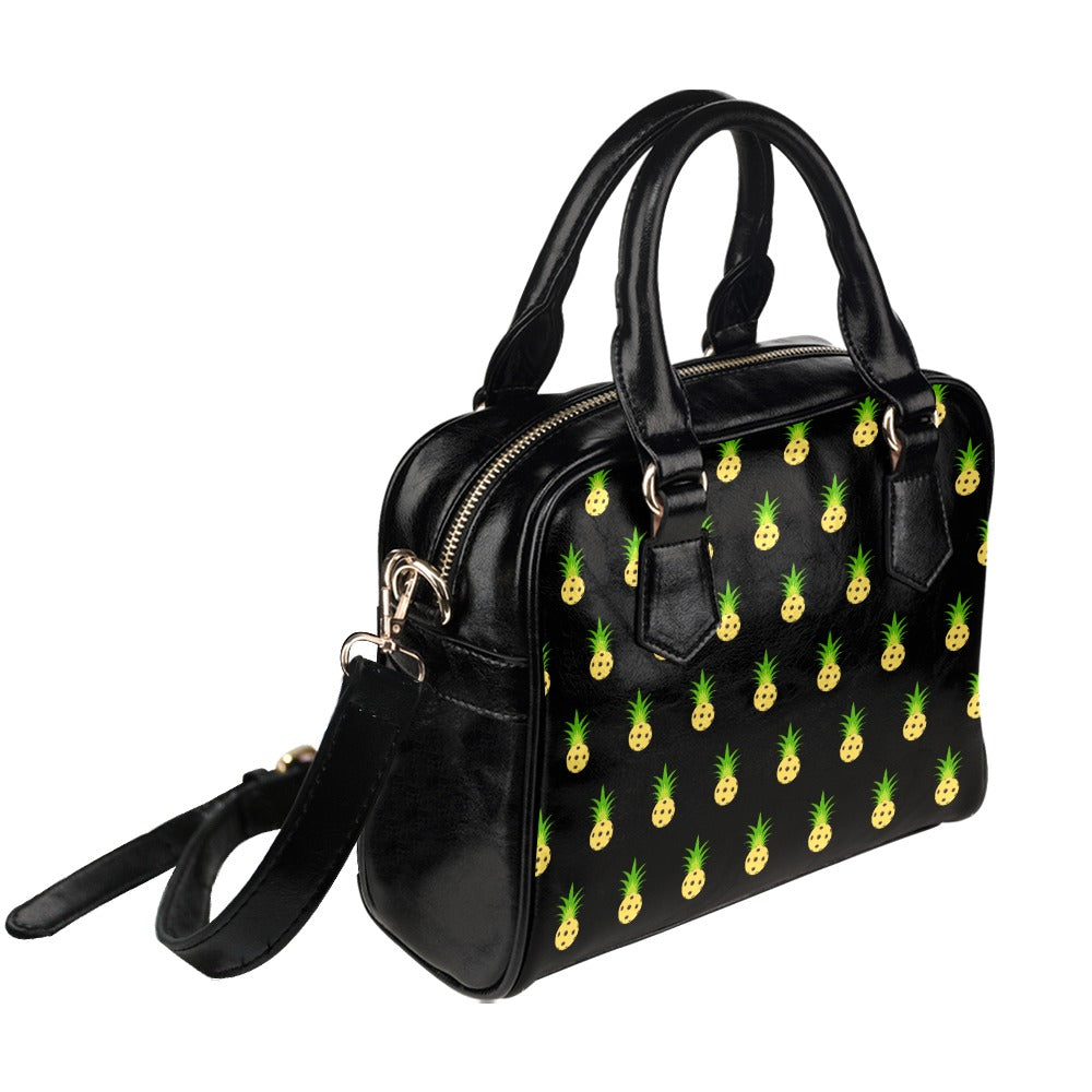 Pineapple Pickleball Shoulder Handbag