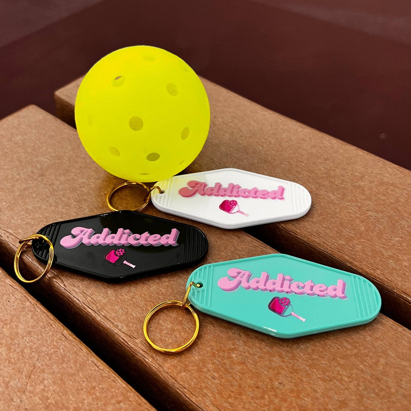 Addicted - Motel Keychain