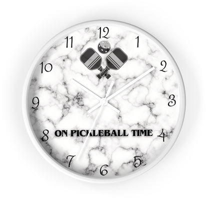 On Pickleball Time, Wall Clock