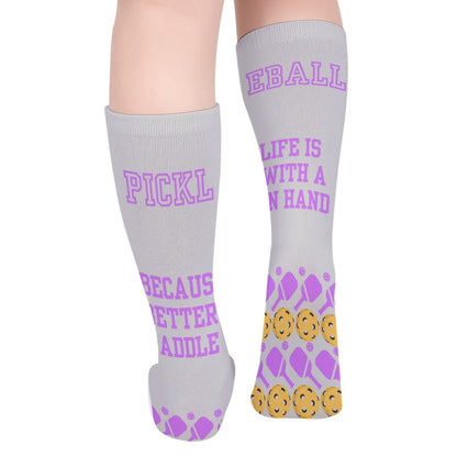 Life IS Better with a Paddle In Hand TALL Socks