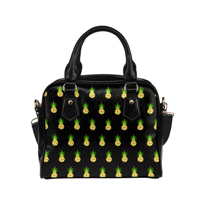 Pineapple Pickleball Shoulder Handbag