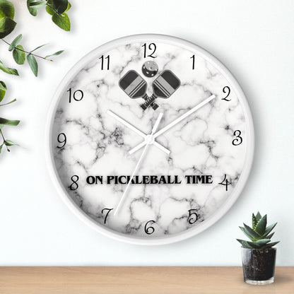 On Pickleball Time, Wall Clock