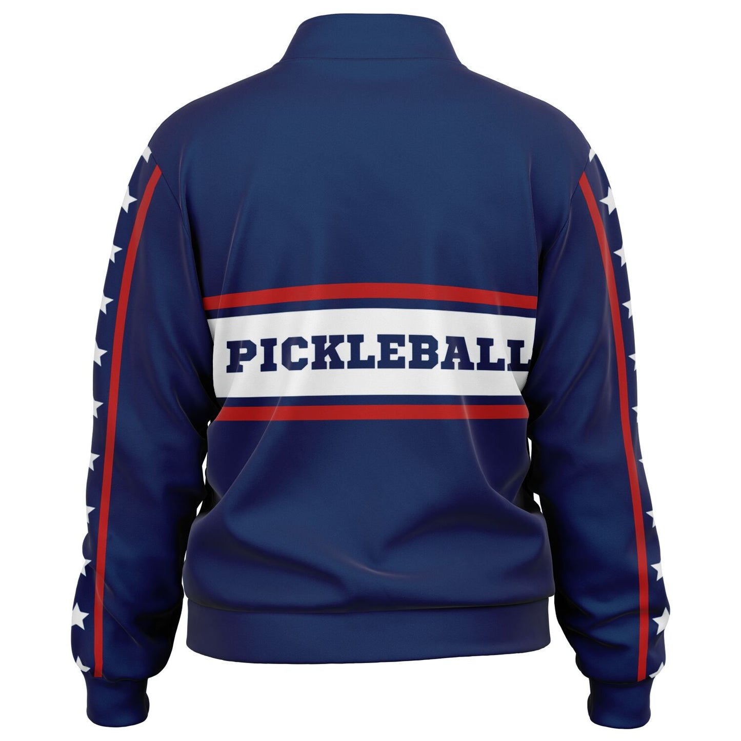 Red, White & Navy Pickleball Jacket