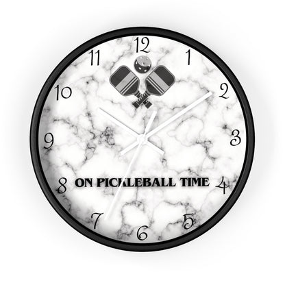 On Pickleball Time, Wall Clock