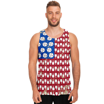 American Flag (Vintage) Tank Top