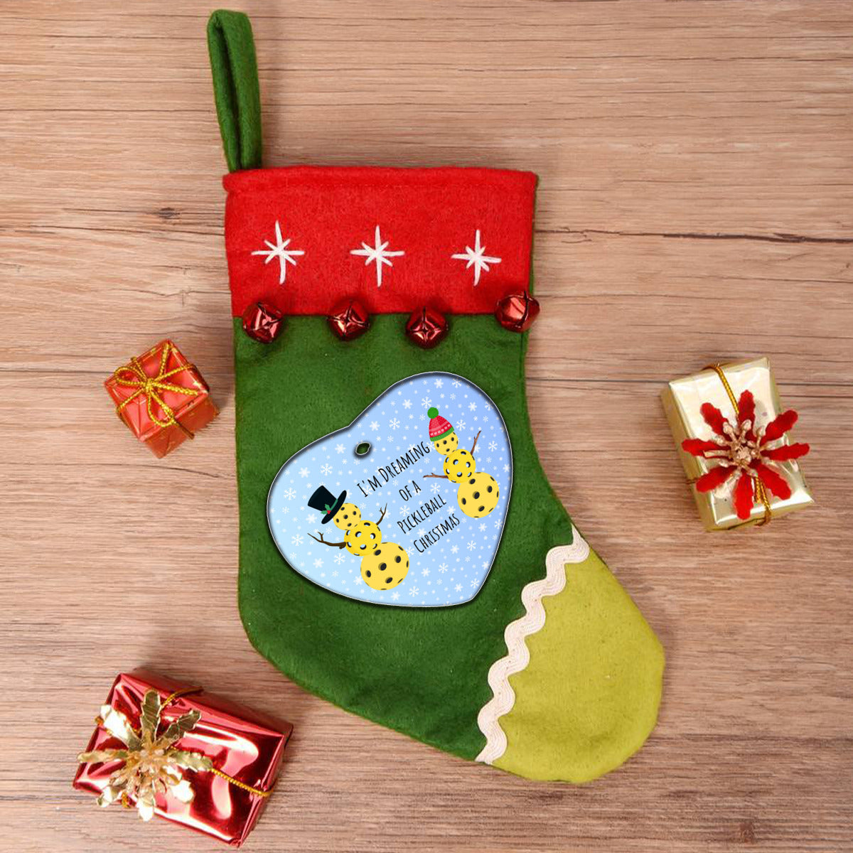 I'm Dreaming of a Pickleball Christmas Ornament