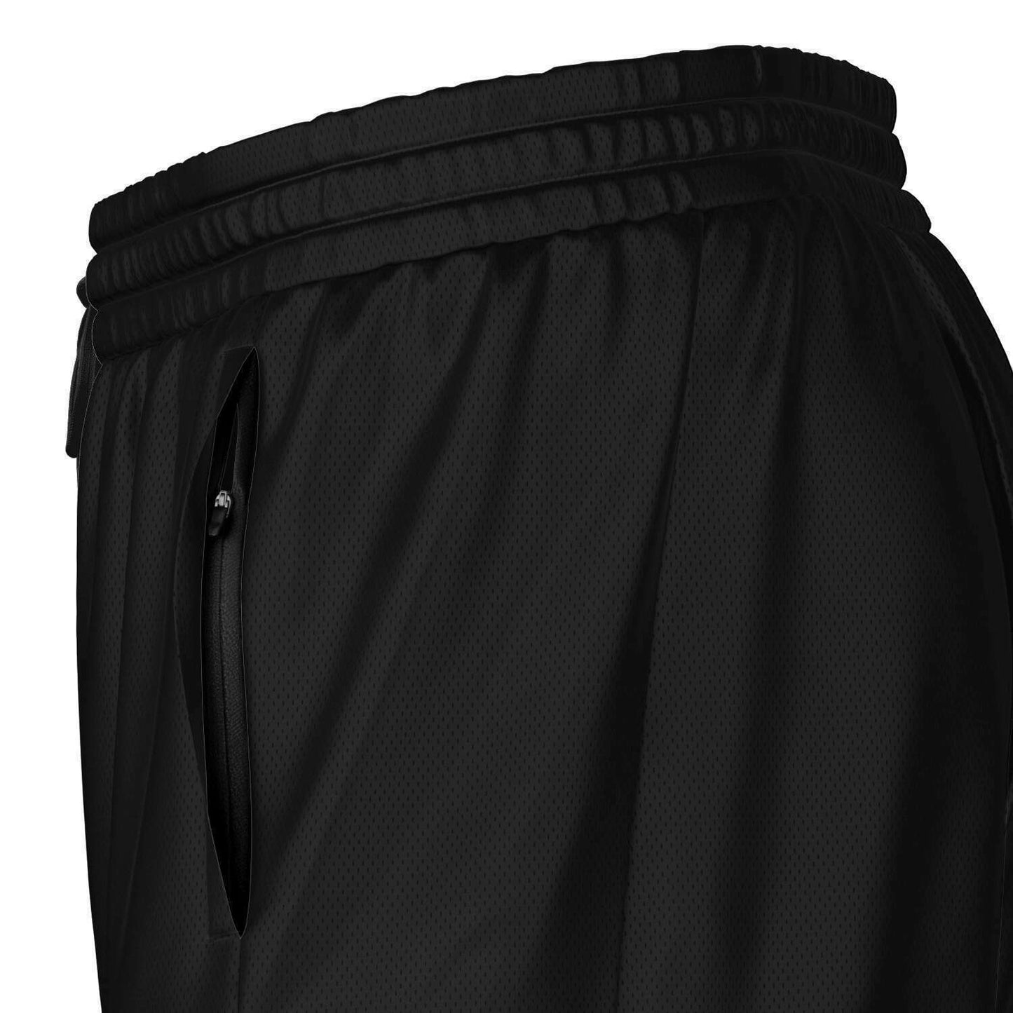 Black & White 2-in-1 Athletic Shorts (Long)