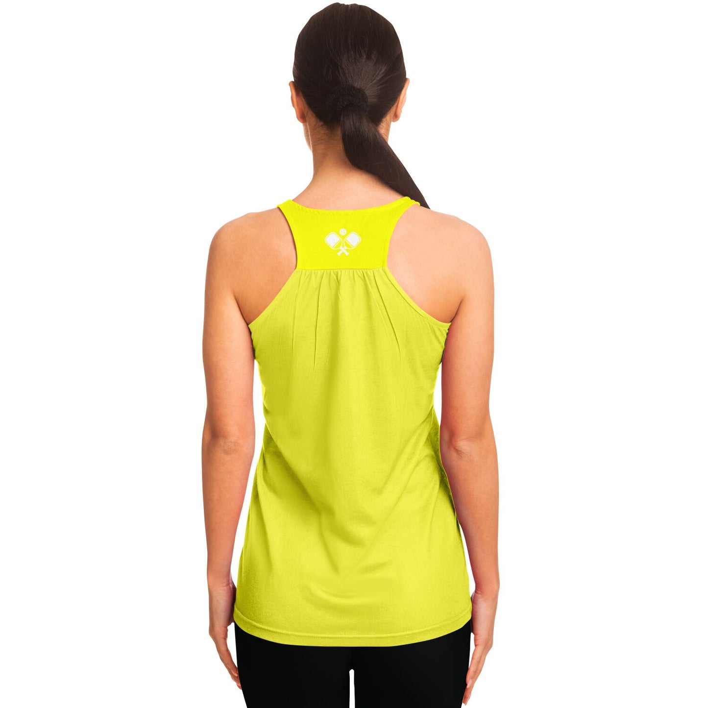 Neon Yellow Racerback Tank Top