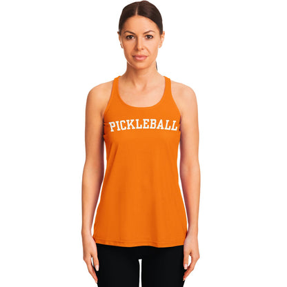 Orange Racerback Tank Top