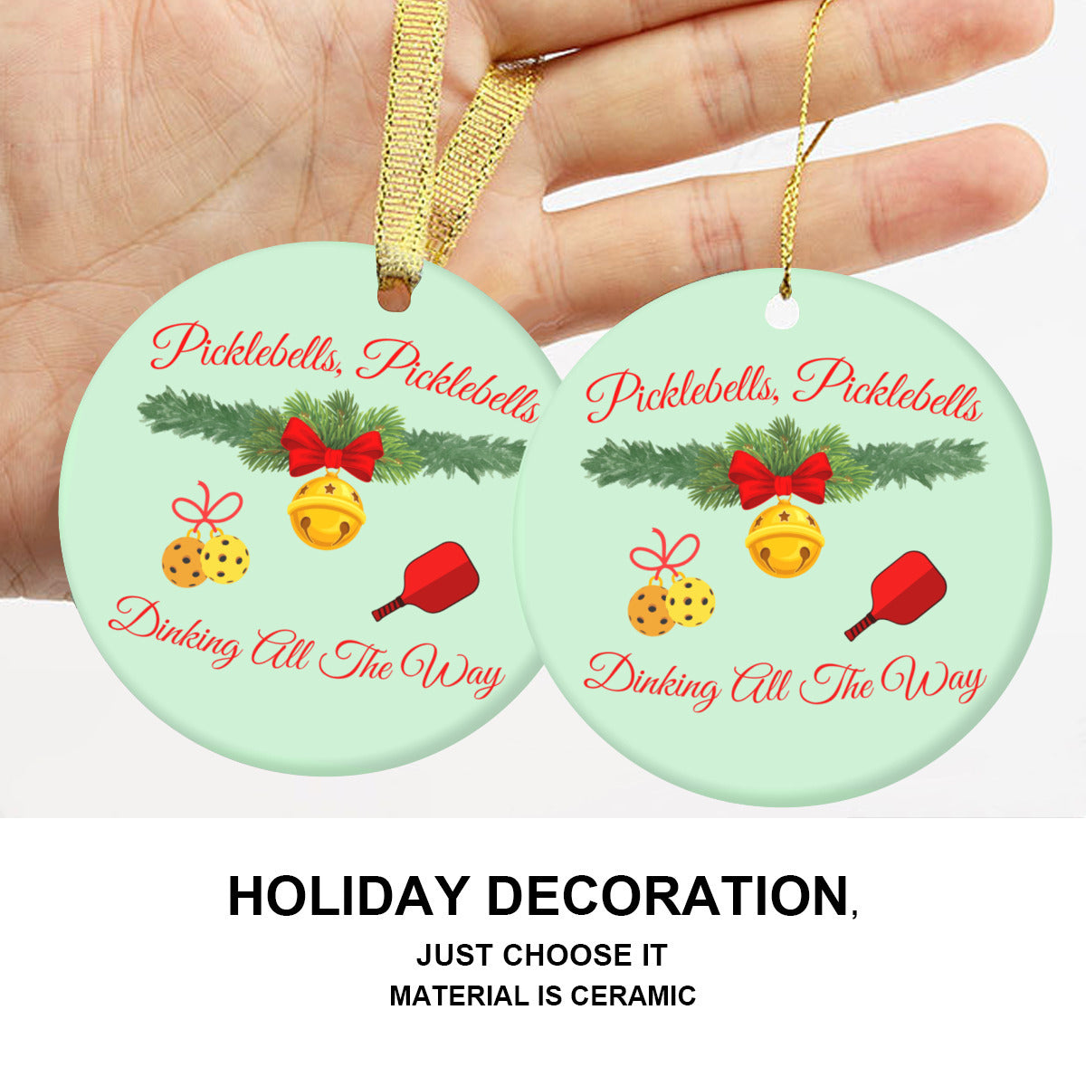 Picklebells Ornament