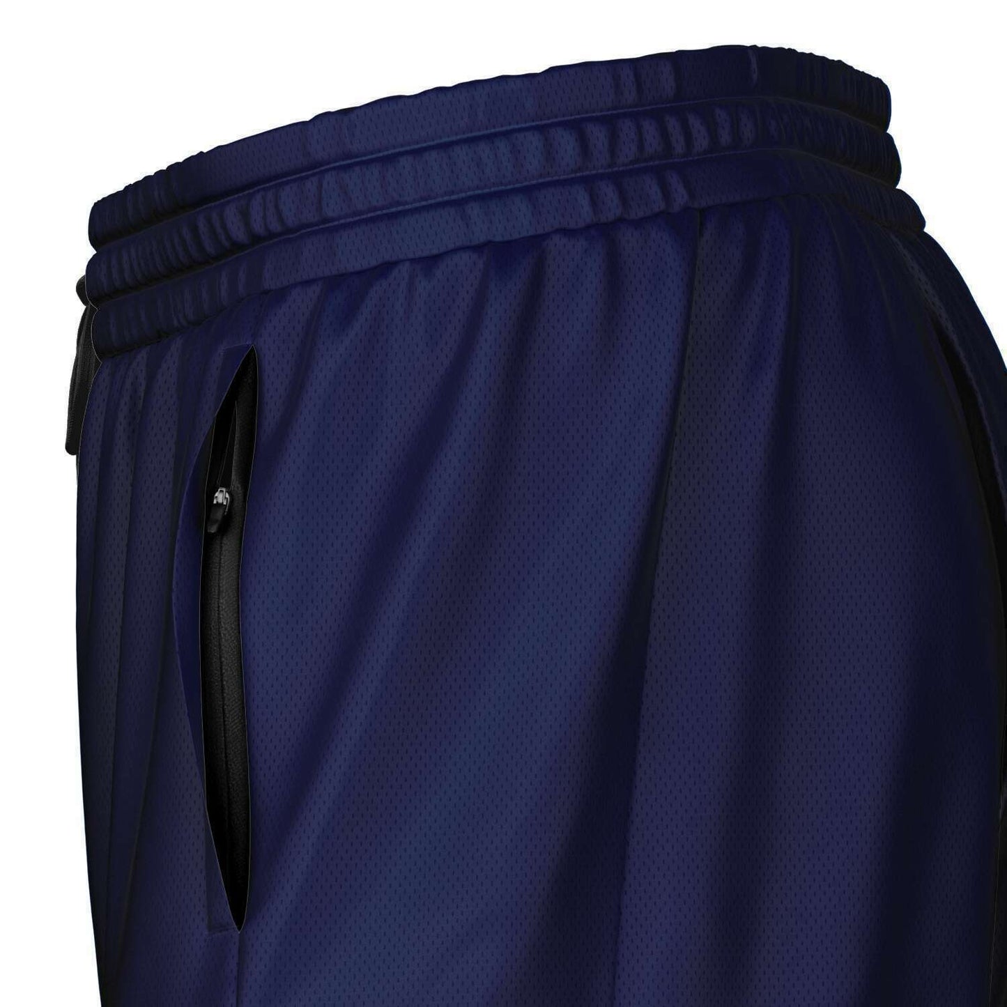 Navy 2-in-1 Athletic Shorts (Long)