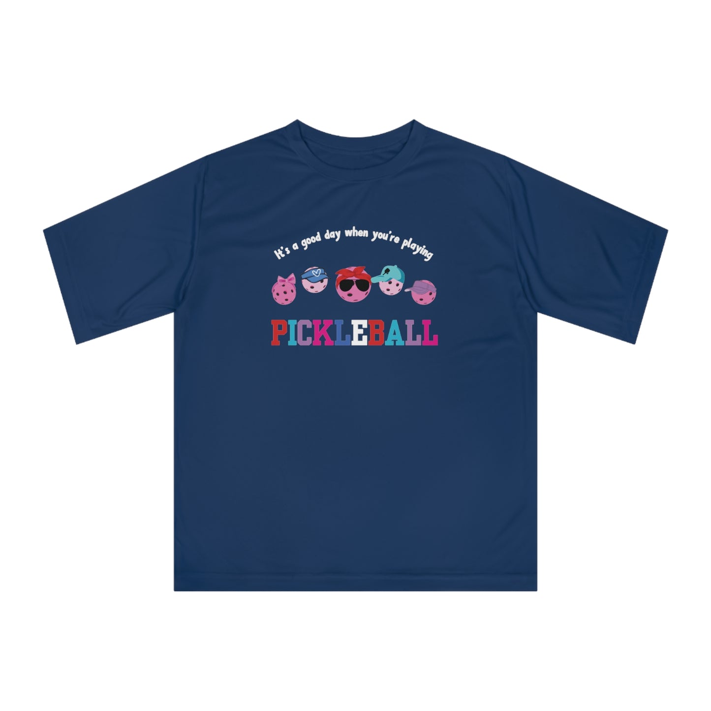 It's A Good Day When Playing Pickleball - Ladies Performance T-Shirt