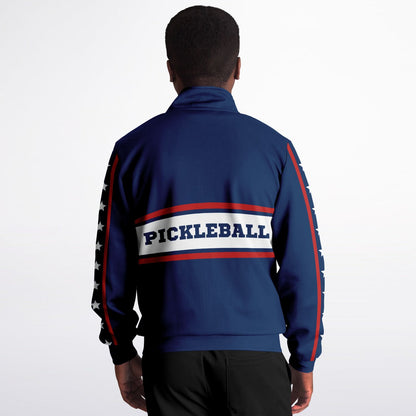 Red, White & Navy Pickleball Jacket