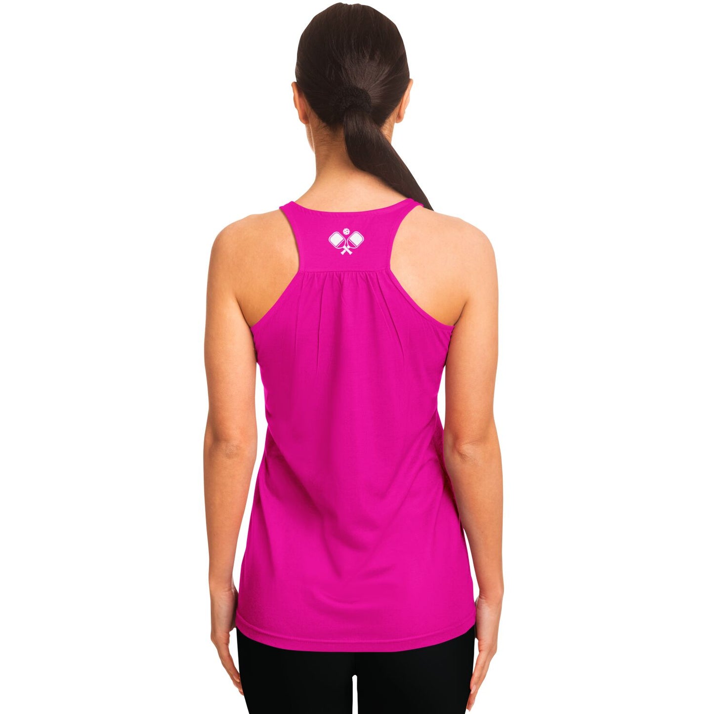 Neon Pink Racerback Tank Top