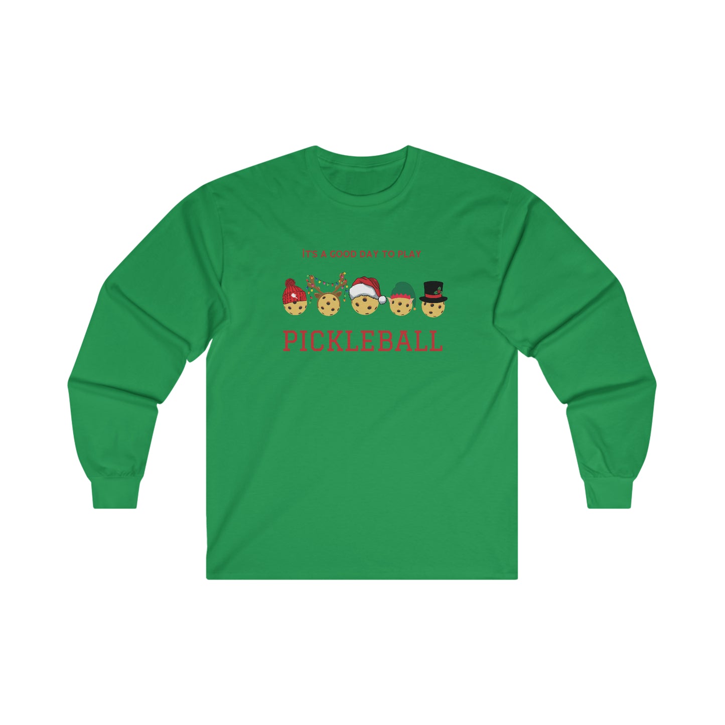 It's a Good Day to Play Pickleball - Christmas Shirt