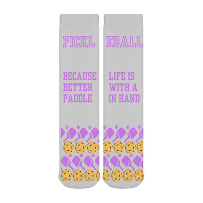 Life IS Better with a Paddle In Hand TALL Socks