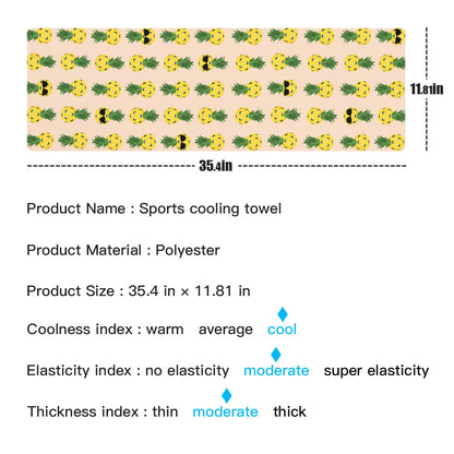 Pineapple COOLING Towel