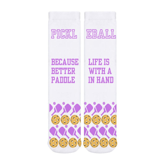 Life IS Better with a Paddle In Hand TALL Socks