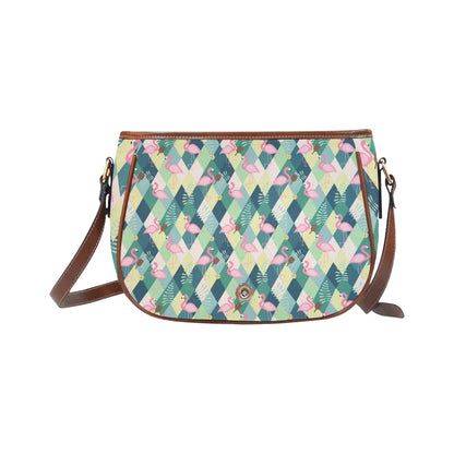 Flamingo Pickleball Crossbody Bag