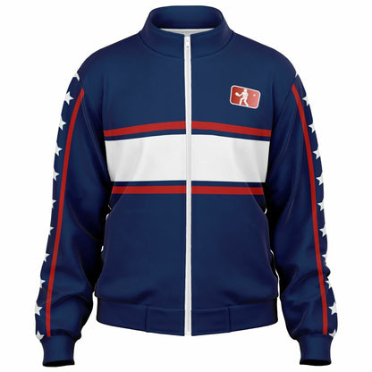 Red, White & Navy Pickleball Jacket