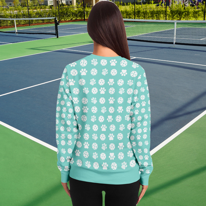 Puppies & Pickleball Sweatshirt (Mint)