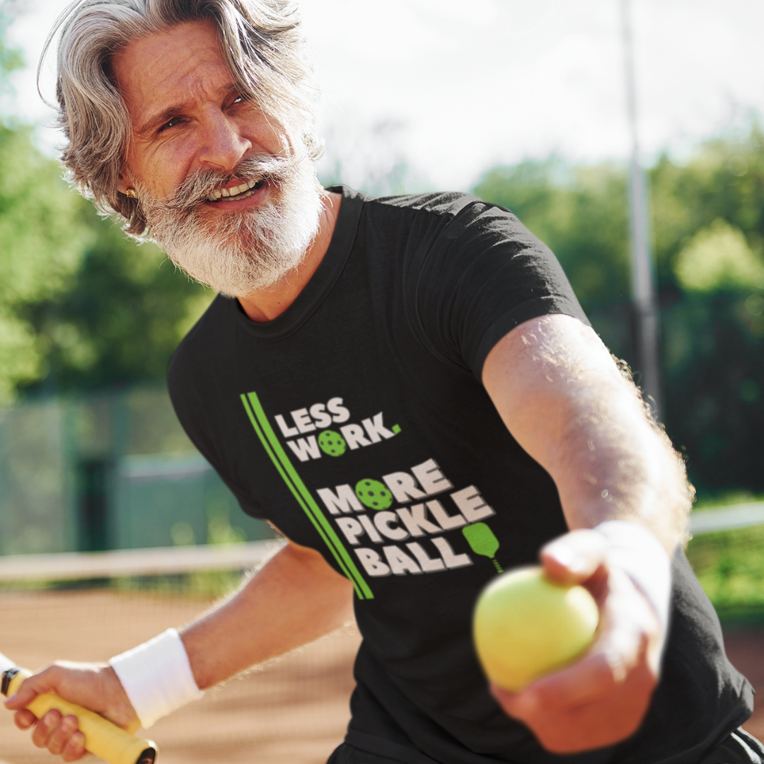 Less Work. More Pickleball Performance Shirt