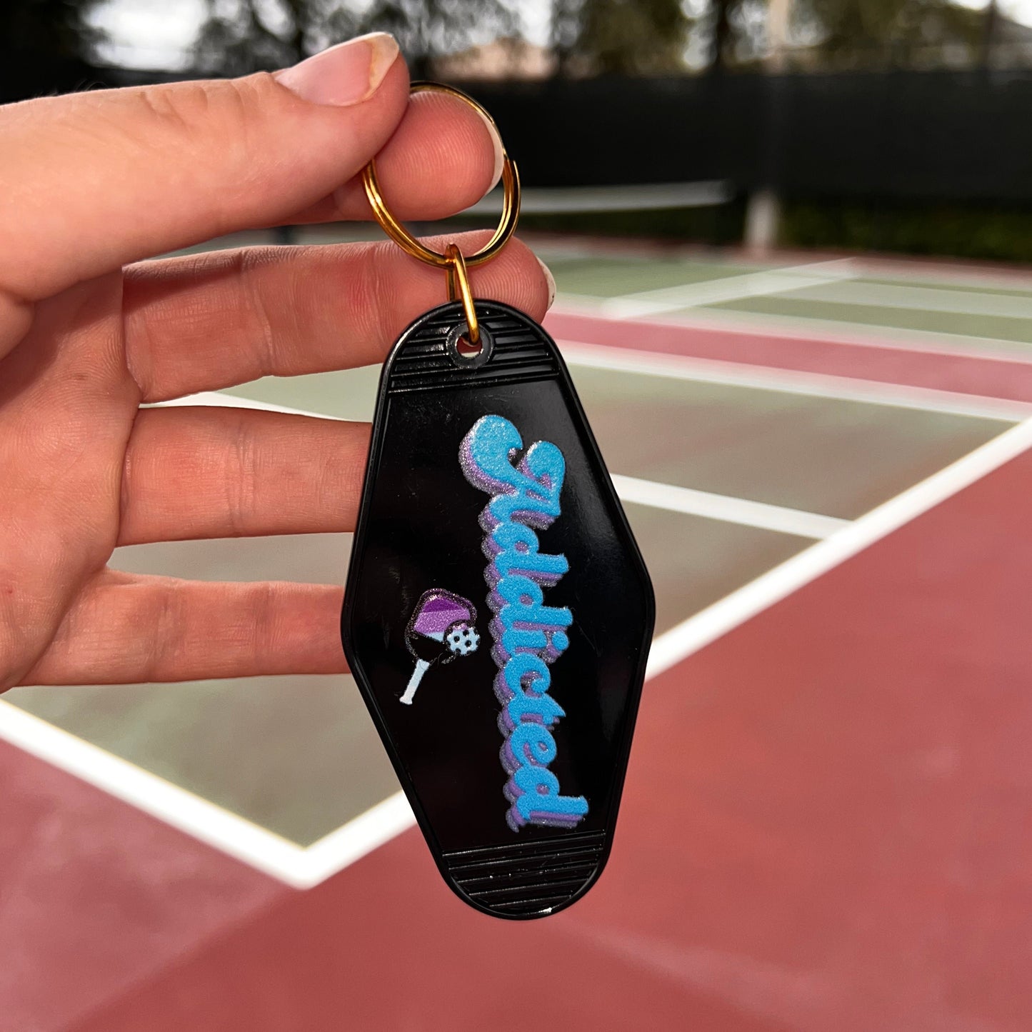 Addicted - Motel Keychain