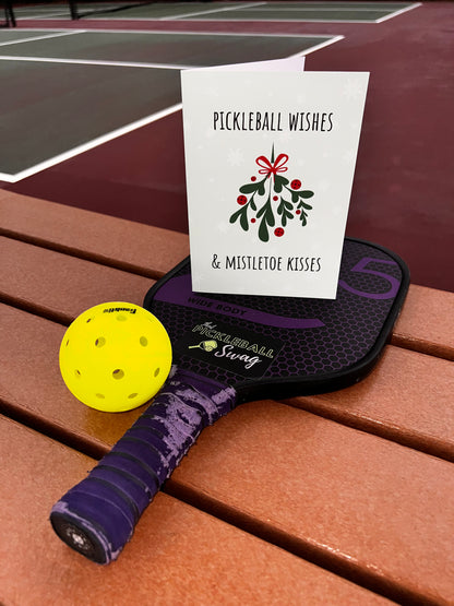 Pickleball Christmas Card Set 2