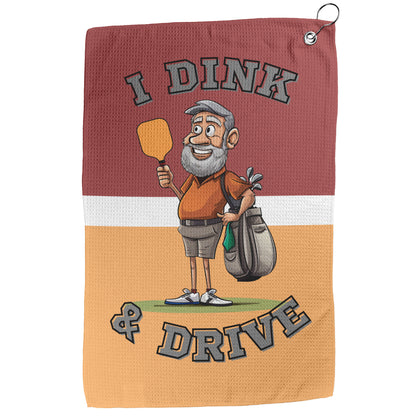 I Dink & Drive - Gentlemen's Golf Towel