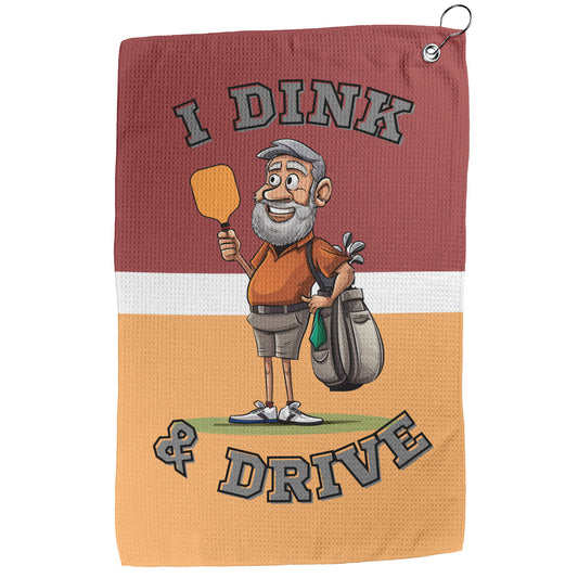 I Dink & Drive - Gentlemen's Golf Towel