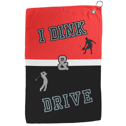 I Dink & Drive - Men's Golf Towel