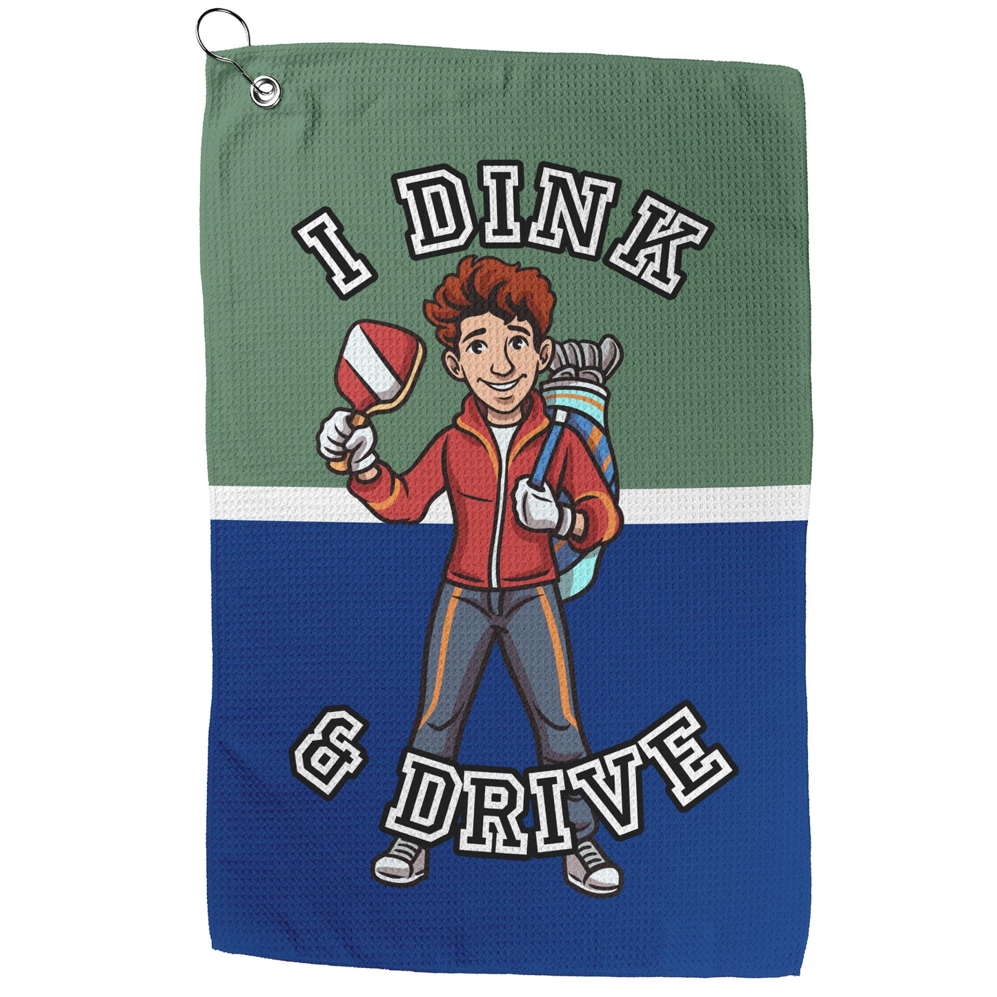 I Dink & Drive - Men's Golf Towel