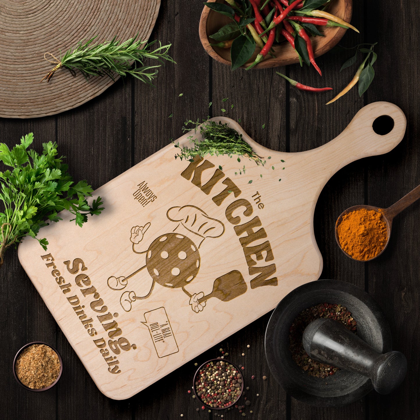 The Kitchen Cutting Board (Customizable)