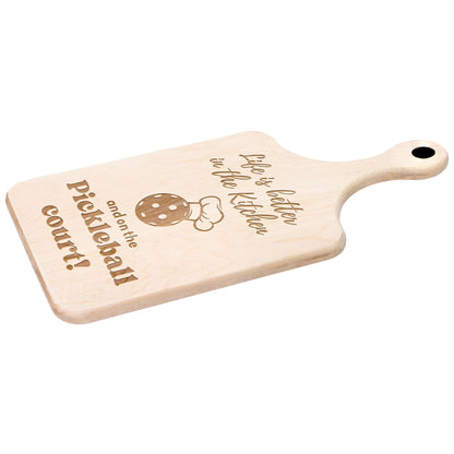 Life Is Better In The Kitchen & On The Pickleball Court Cutting Boards