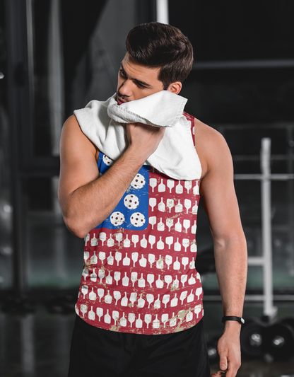 American Flag (Vintage) Tank Top