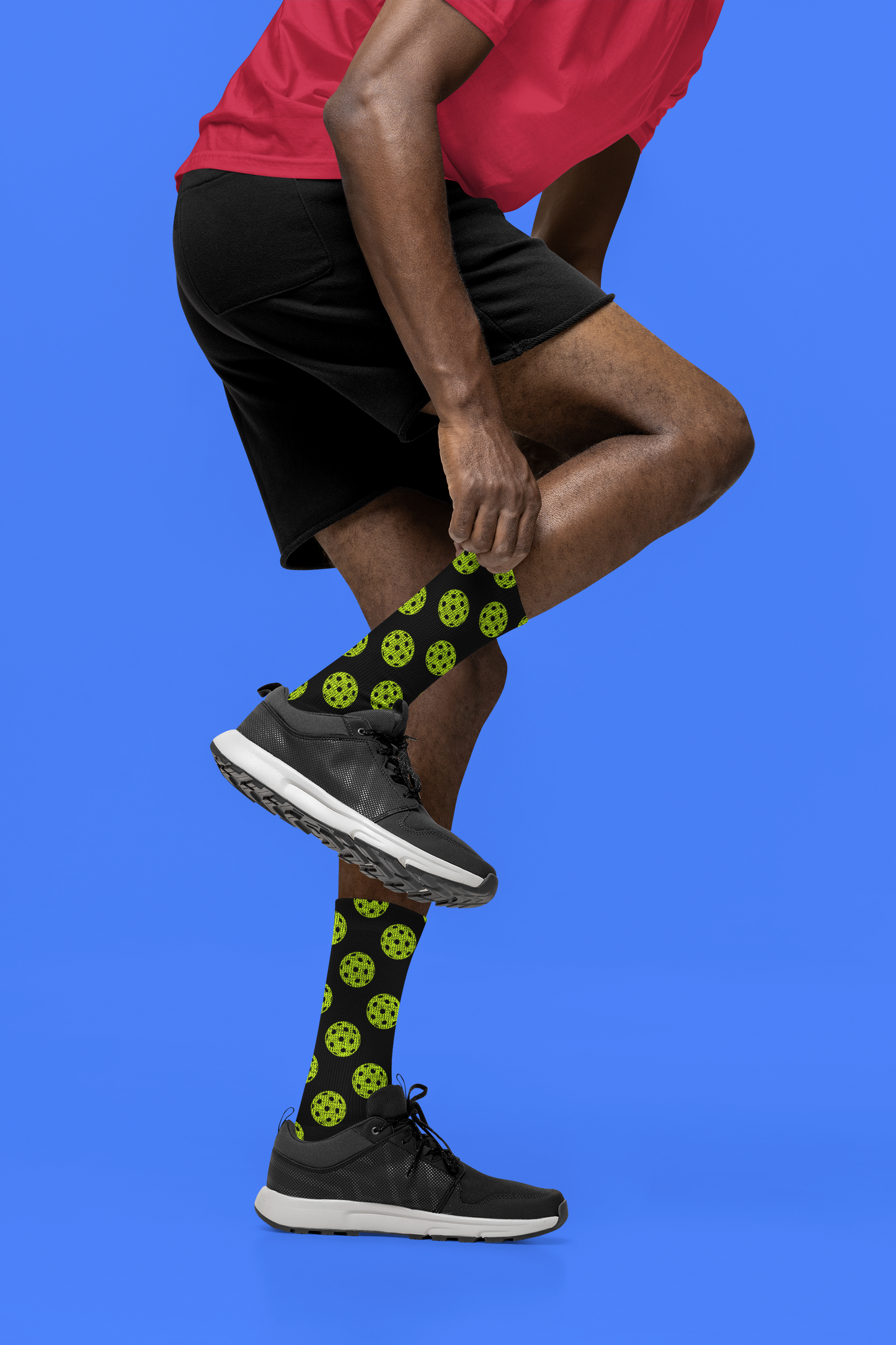 Pickleball Ball Crew Socks