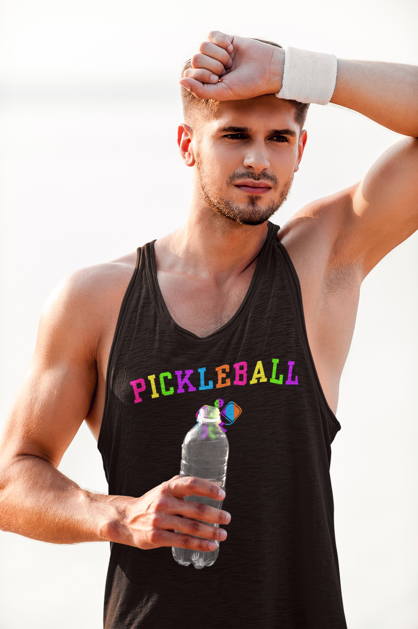 Neon Pickleball Jersey Tank Top