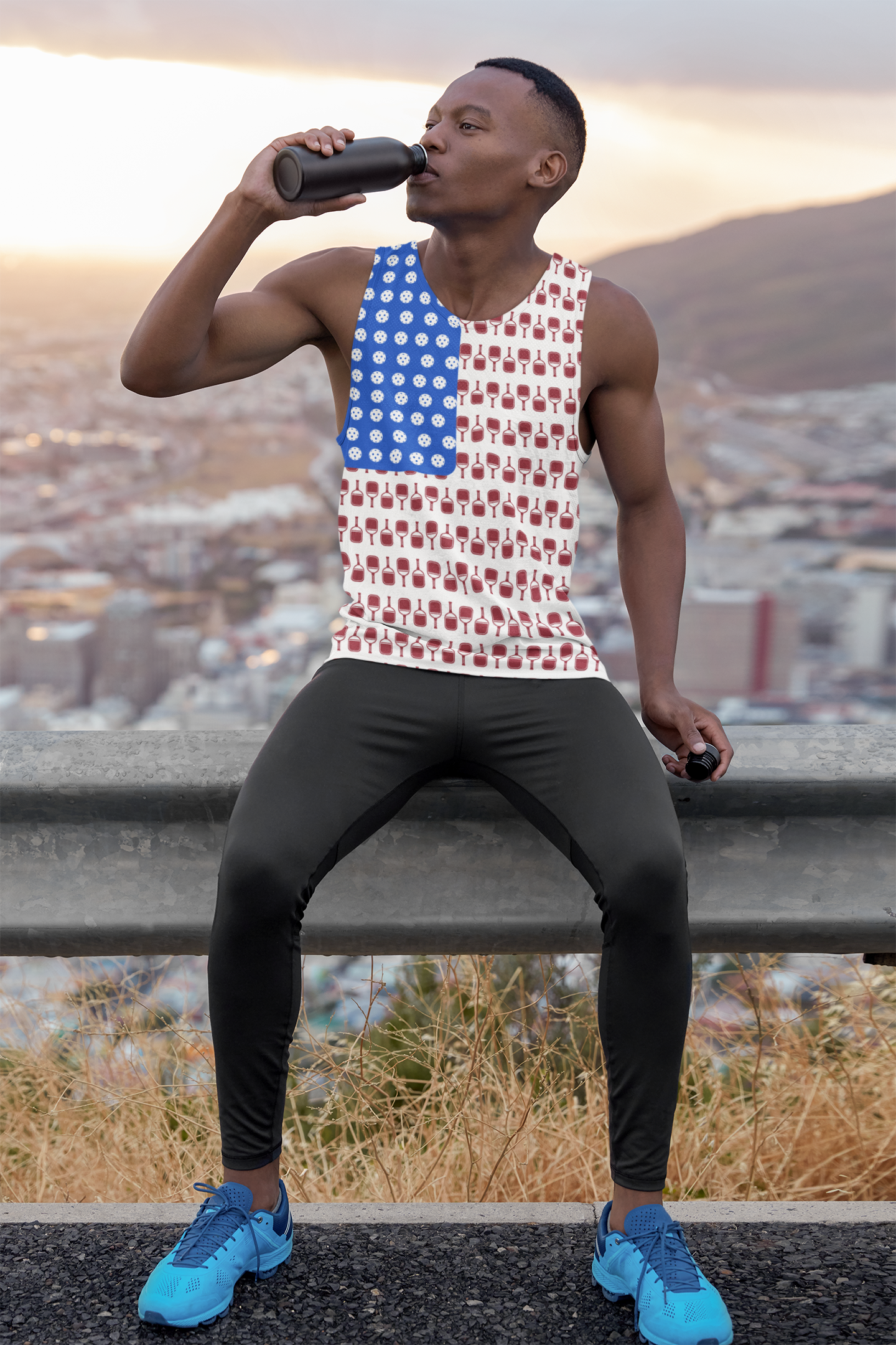 American Flag Tank Top