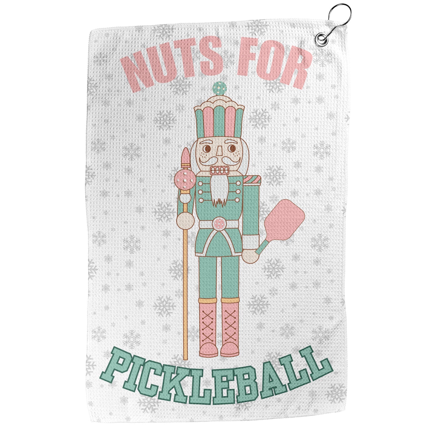 Nuts About Pickleball Towel