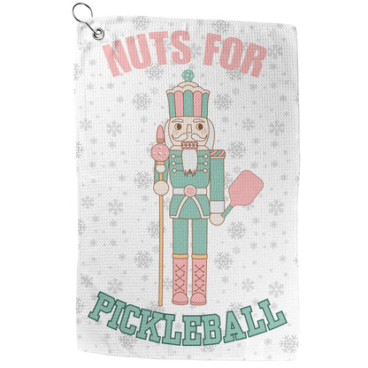 Nuts About Pickleball Towel