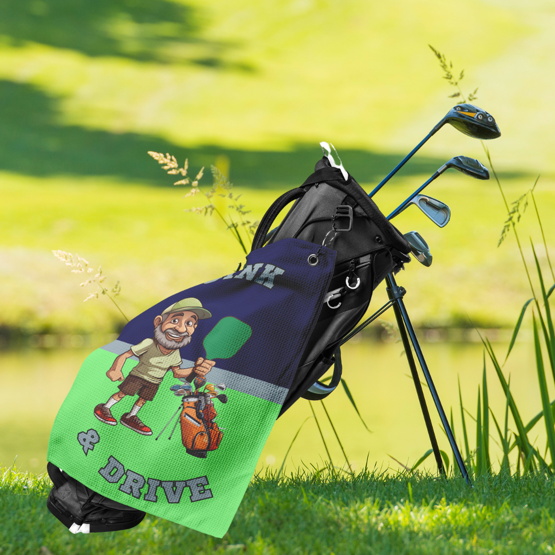 I Dink & Drive - Gentlemen's Golf Towel