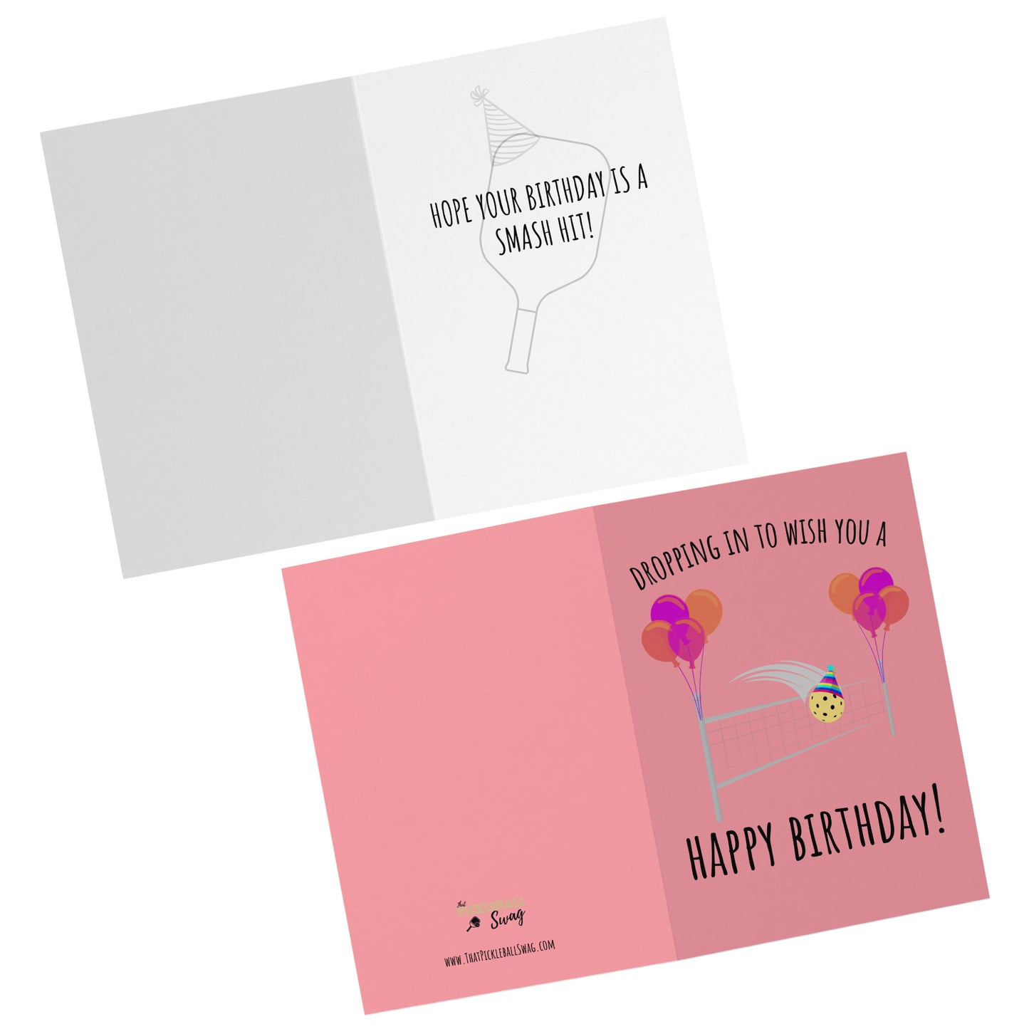 Pickleball Birthday Card Set