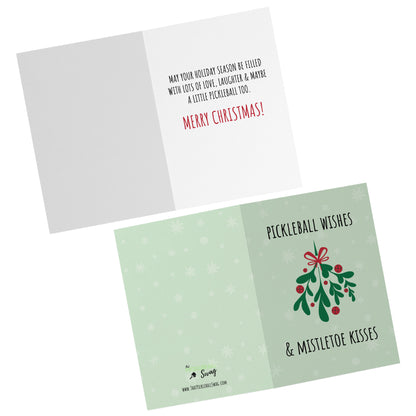 Pickleball Christmas Card Set