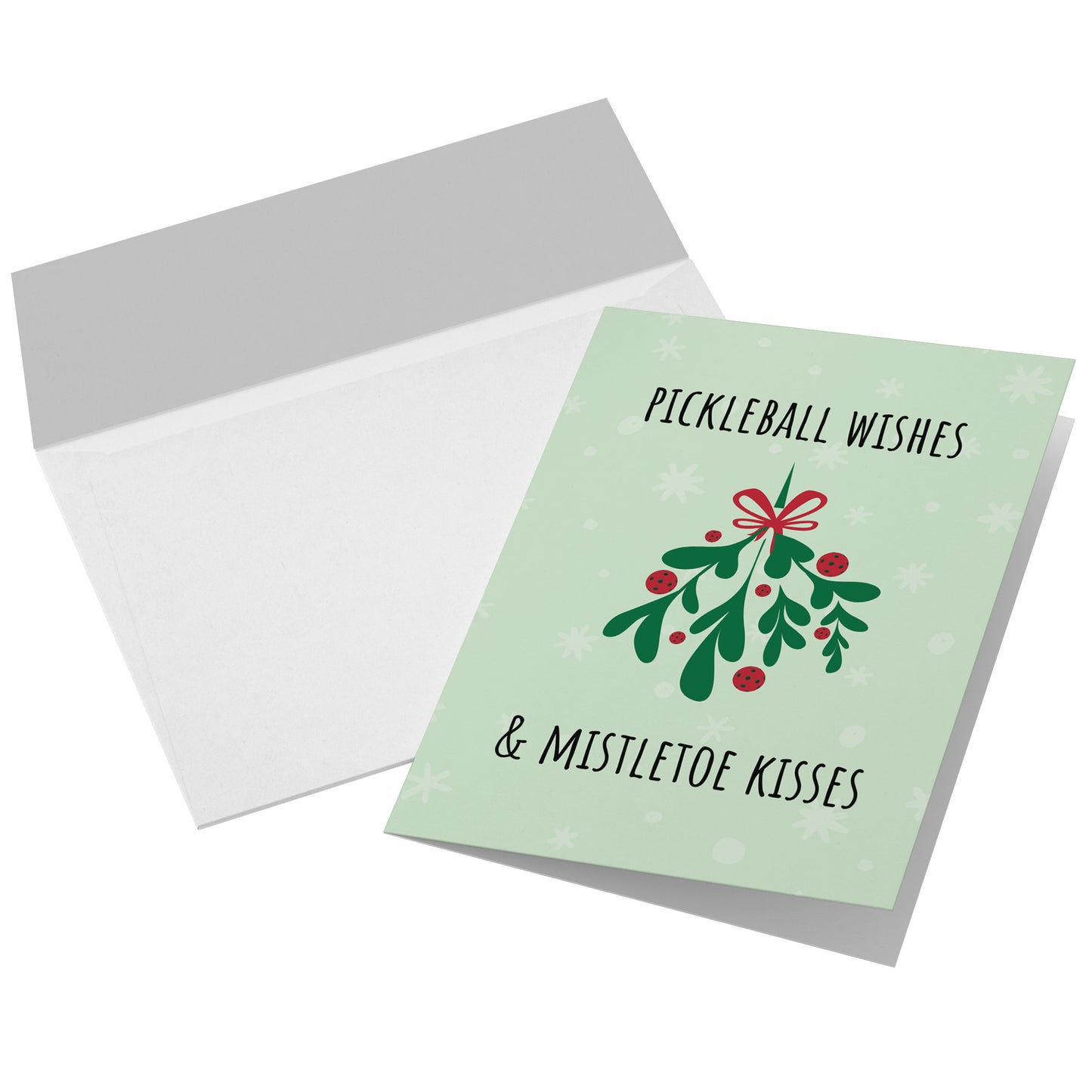 Pickleball Christmas Card Set