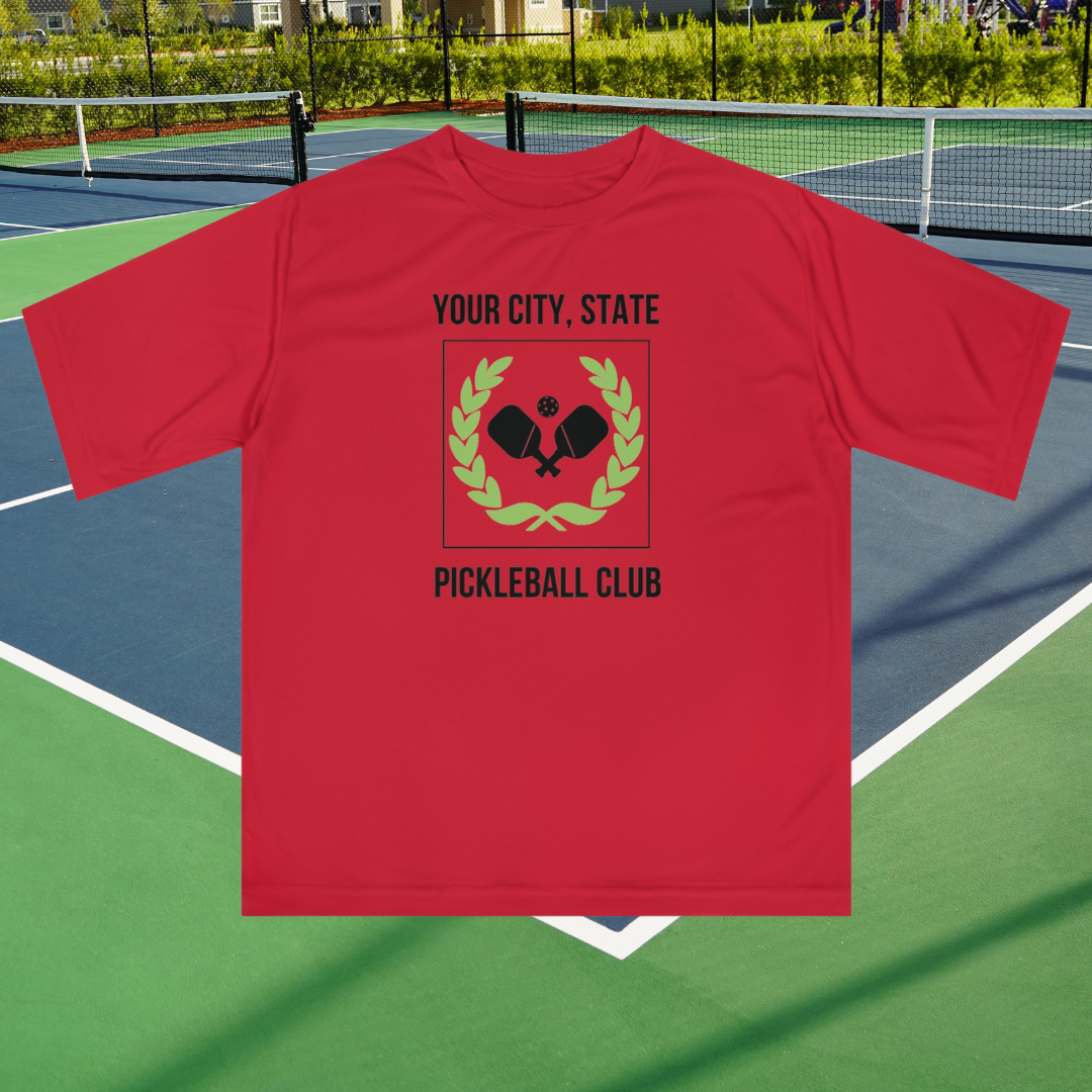 CUSTOM Pickleball Club - Performance T-shirt