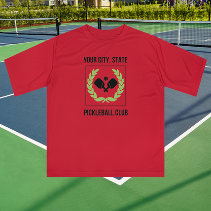 CUSTOM Pickleball Club - Performance T-shirt