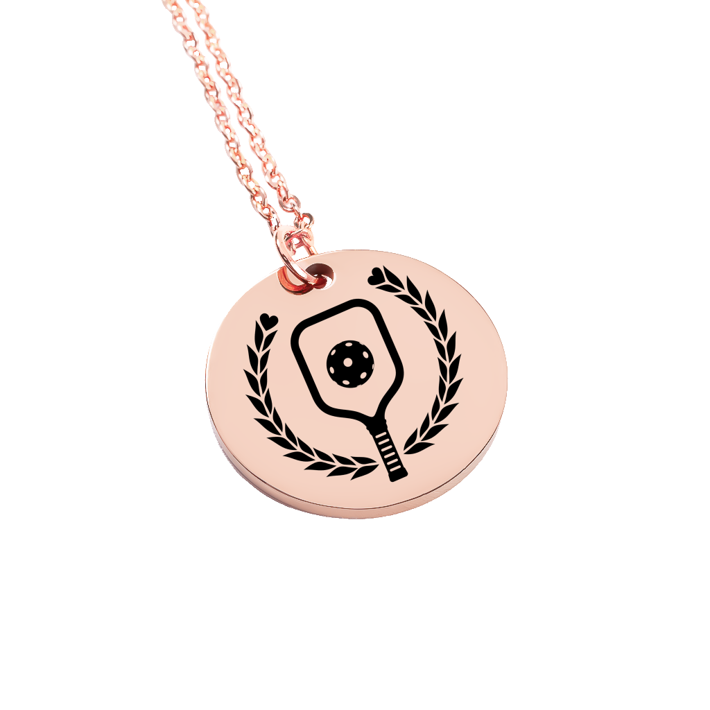 Pickleball Paddle Pendant Necklace