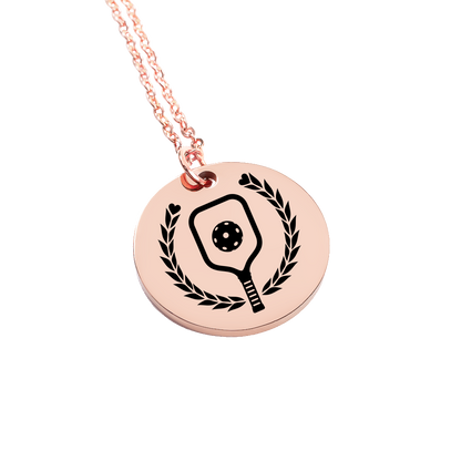 Pickleball Paddle Pendant Necklace