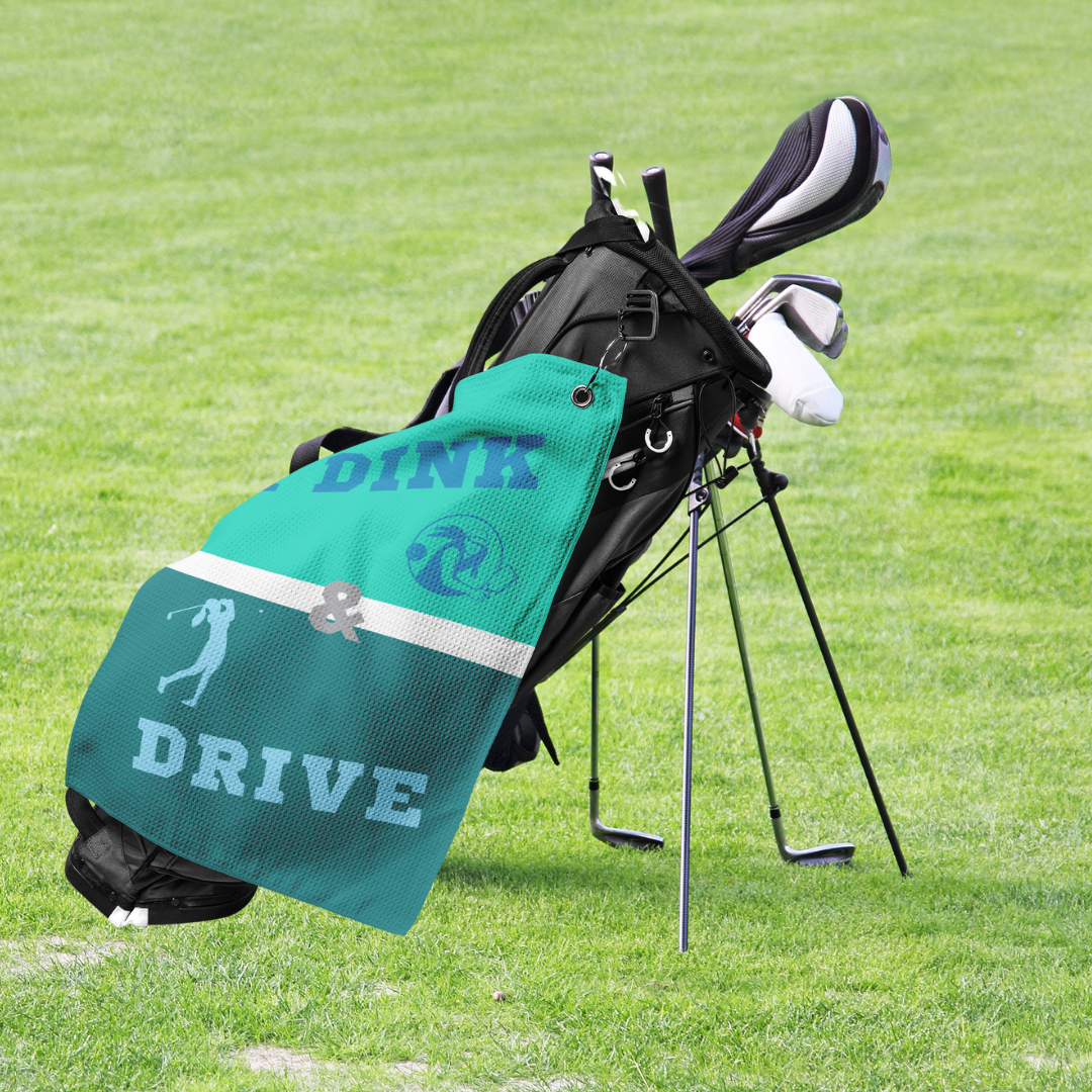 I Dink & Drive - Lady's Golf Towel