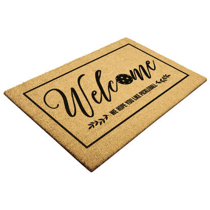 WELCOME - Pickleball Doormat